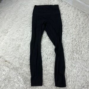 Lululemon Align Pant II 25" Stride Emboss Black